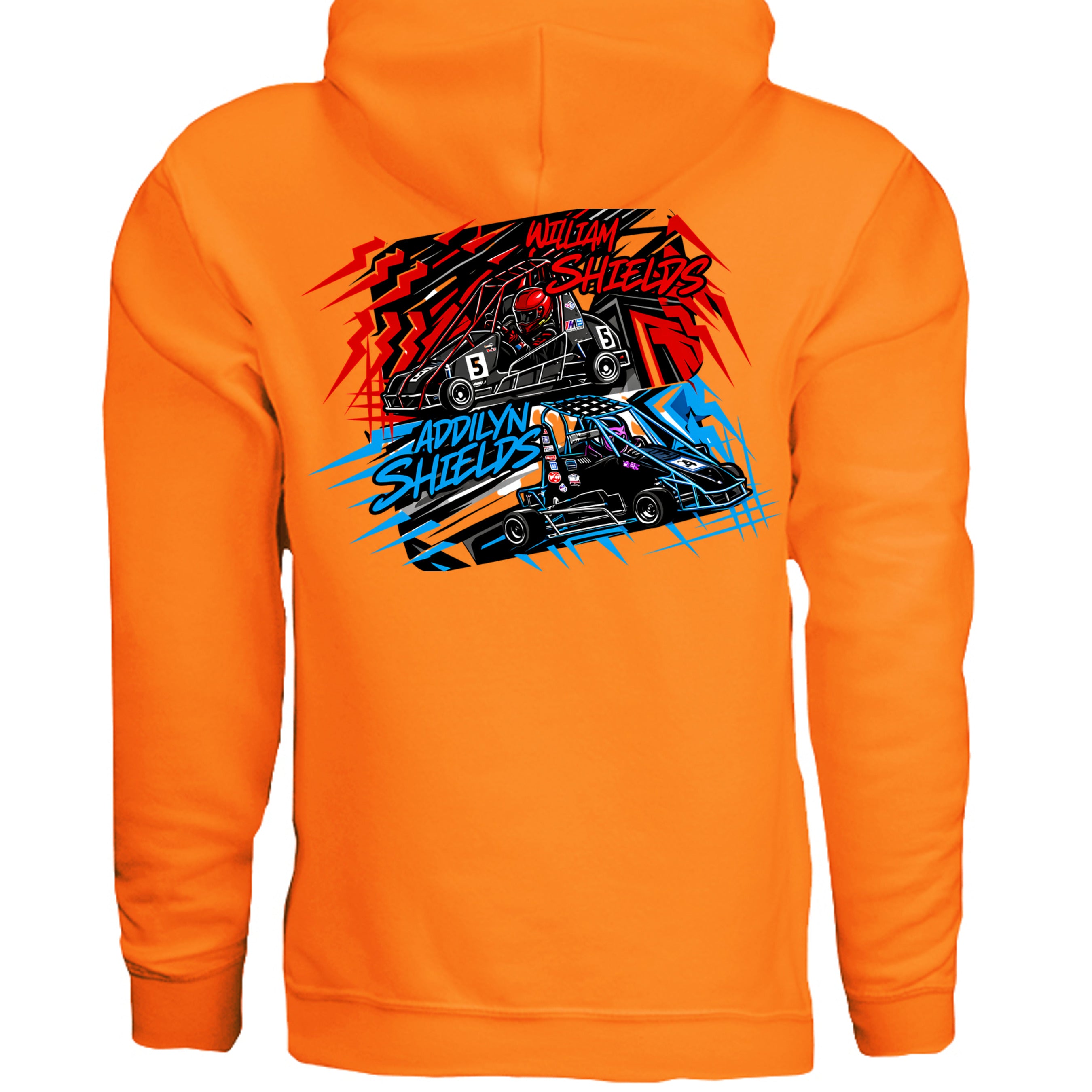 SAFETY ORANGE - G185 - BACK