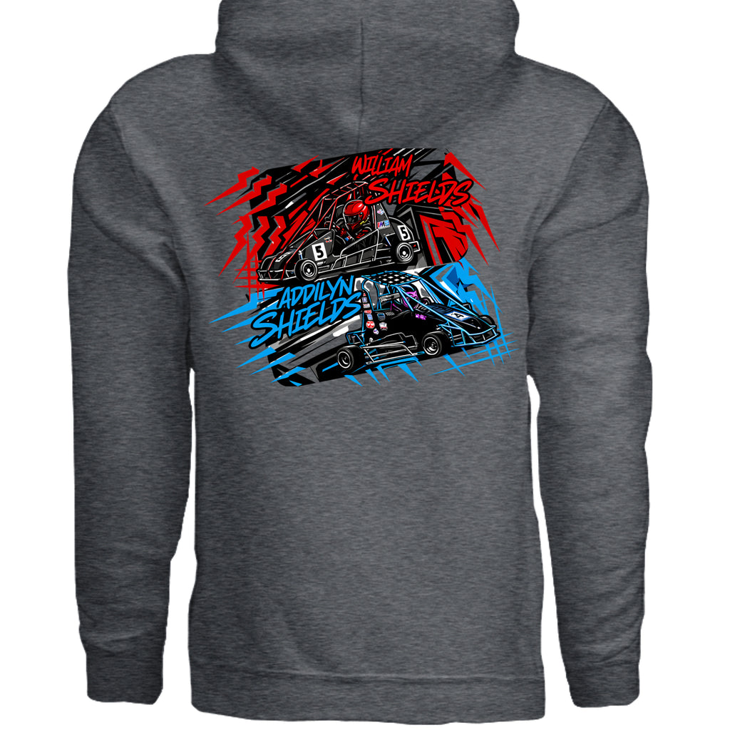 DARK HEATHER - G185 - BACK