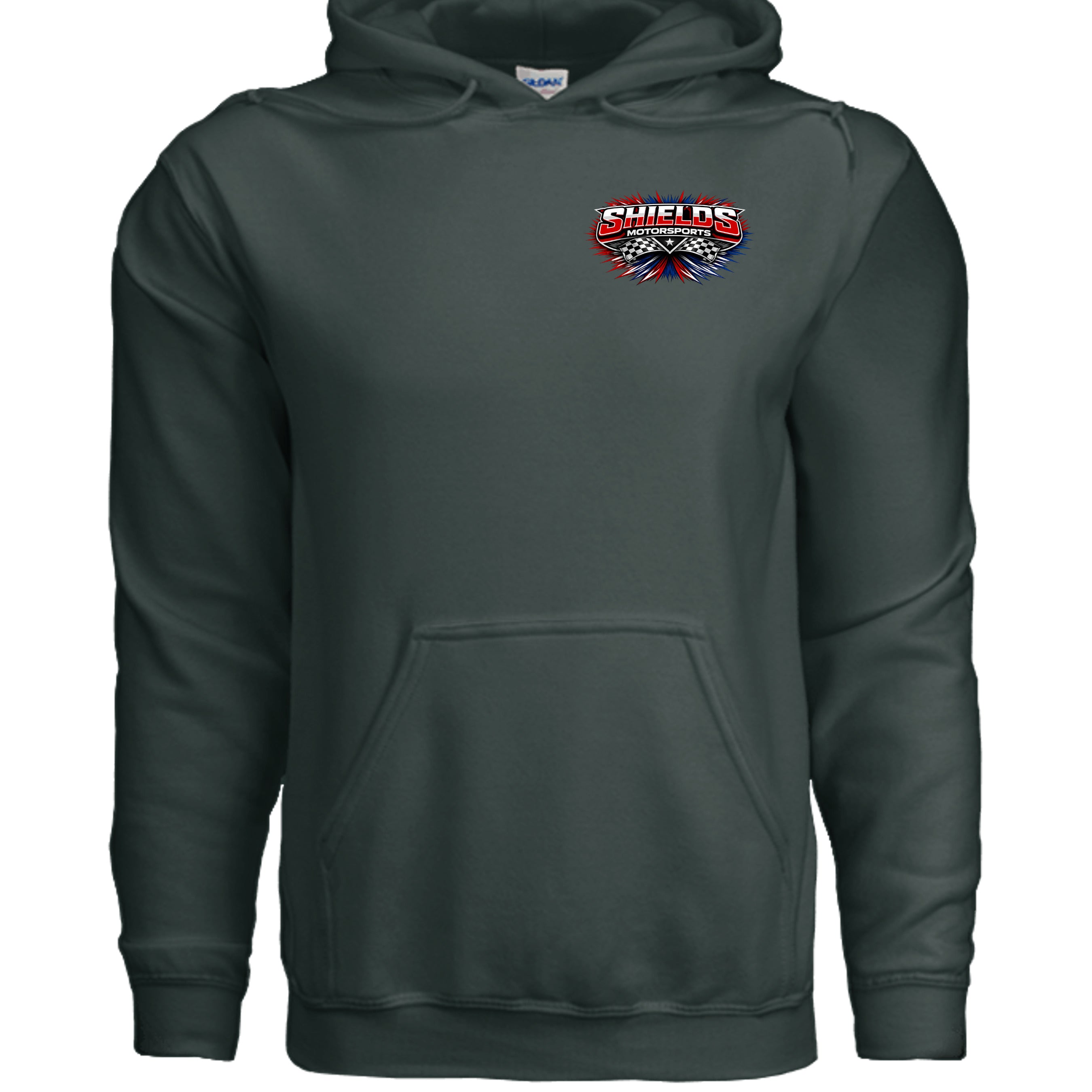 Fan Charcoal Heather - G185 - FRONT