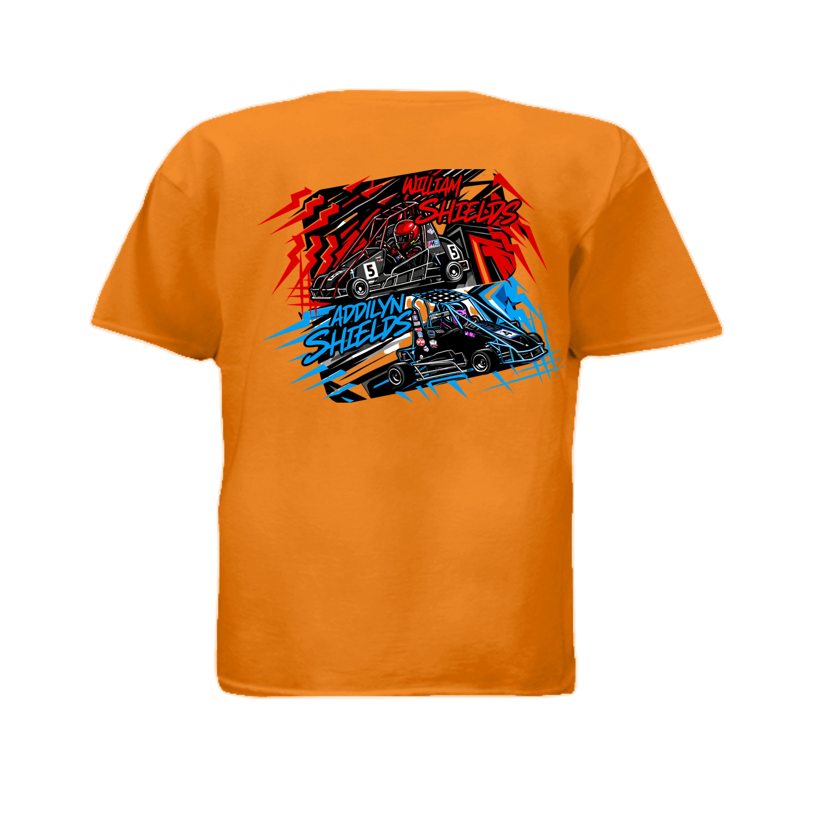 Safety Orange - G800B - BACK